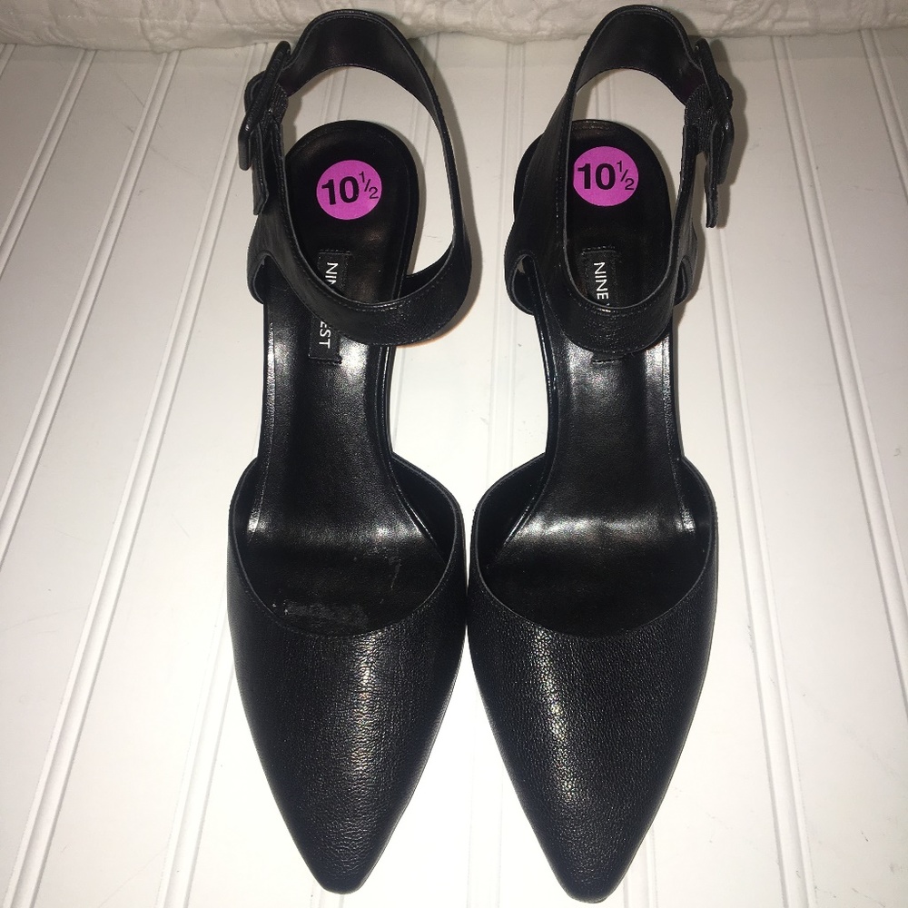 NEW Nine West 4" heels - ankle buckle - size 10.5